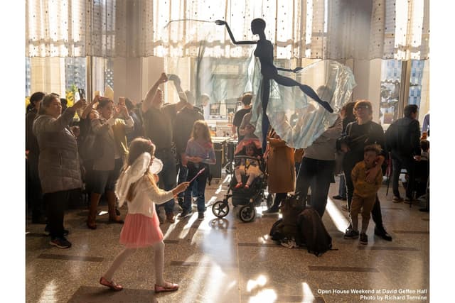 Working at Lincoln Center for the Performing Arts